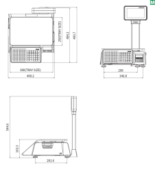 Cas Bardkodlu Terazi Cn1 Serisi - 2