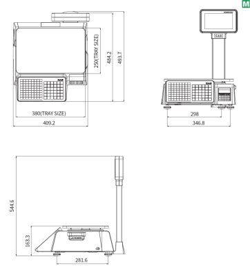 Cas Bardkodlu Terazi Cn1 Serisi - 2