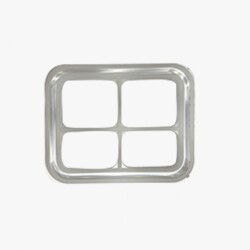 Tabak Kapatma Tek Gözlü Kalıp - 4 Bölmeli Kalıp 227 x 178 mm - Makpack