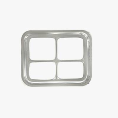 Tabak Kapatma Tek Gözlü Kalıp - 4 Bölmeli Kalıp 227 x 178 mm - 1