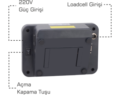 Tem Adet Sayıcı Baskül XK60C Serisi 30X40 Cm - 2