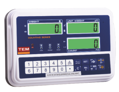 Tem Adet Sayıcı Baskül XK60C Serisi 50X60 Cm - 2