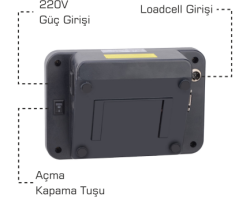 Tem Adet Sayıcı Baskül XK60C Serisi 60X70 Cm - 3