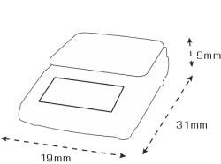 Tem Hassas Laboratuvar Terazisi Ibm 6 Kg 0,01 Gr - 3