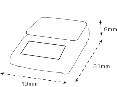Tem Hassas Laboratuvar Terazisi Ibm 6 Kg 0,01 Gr - 3
