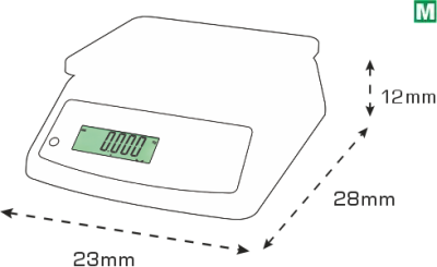 Tem Paslanmaz Tartım Terazisi Wp-B Serisi - 2
