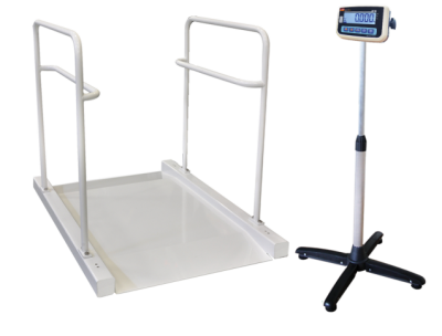 Tem Tekerlekli Sandalye Tartım Baskülü Beko 80x90 Cm 300 kg 100 Gr - 1